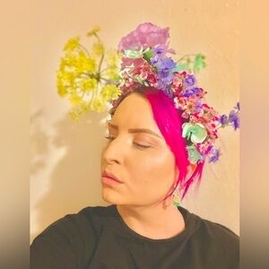 Spring Blooms Flower Crown